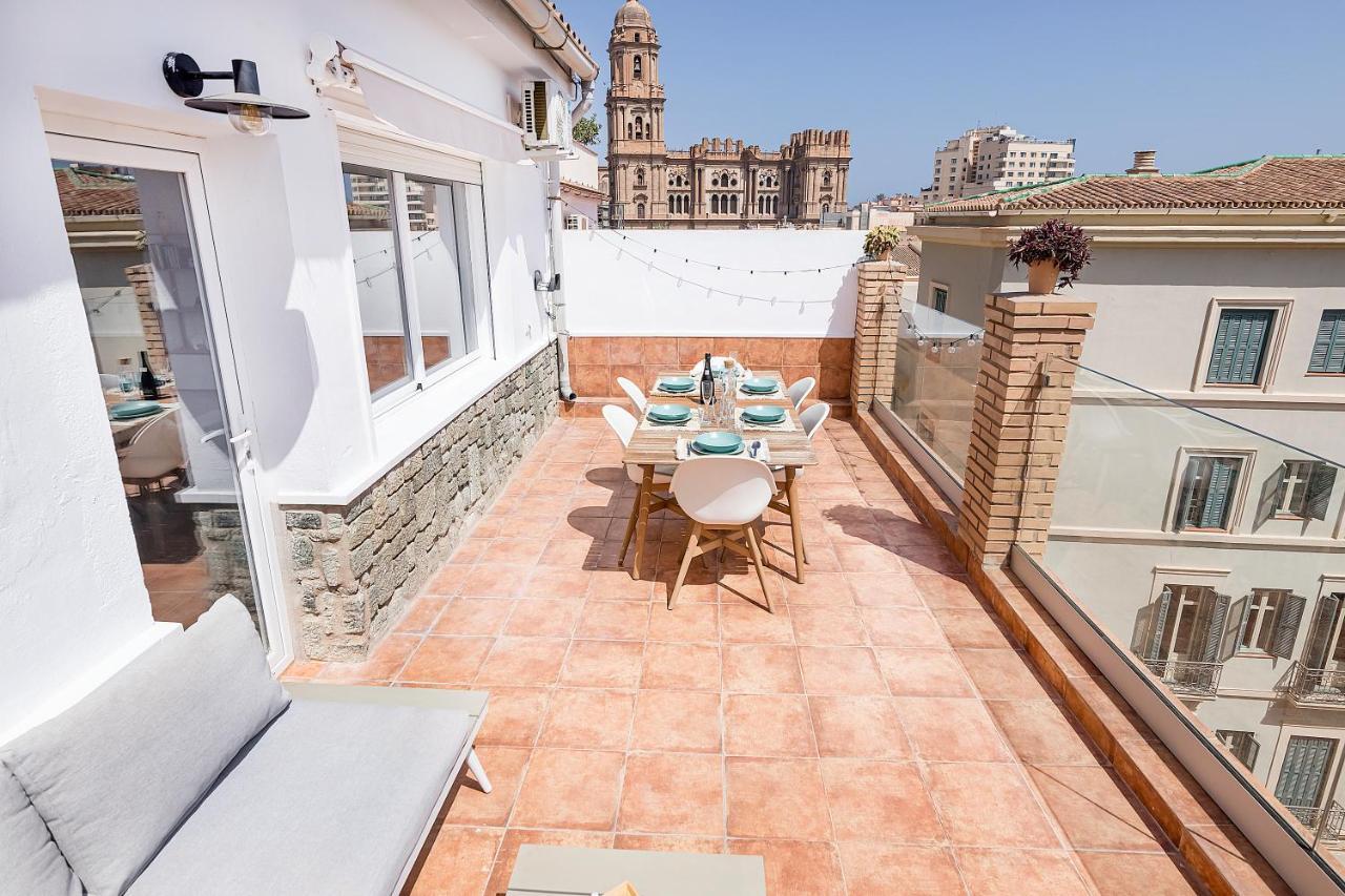 Homey Apt- Atico Con Vistas A La Catedral 말라가 외부 사진