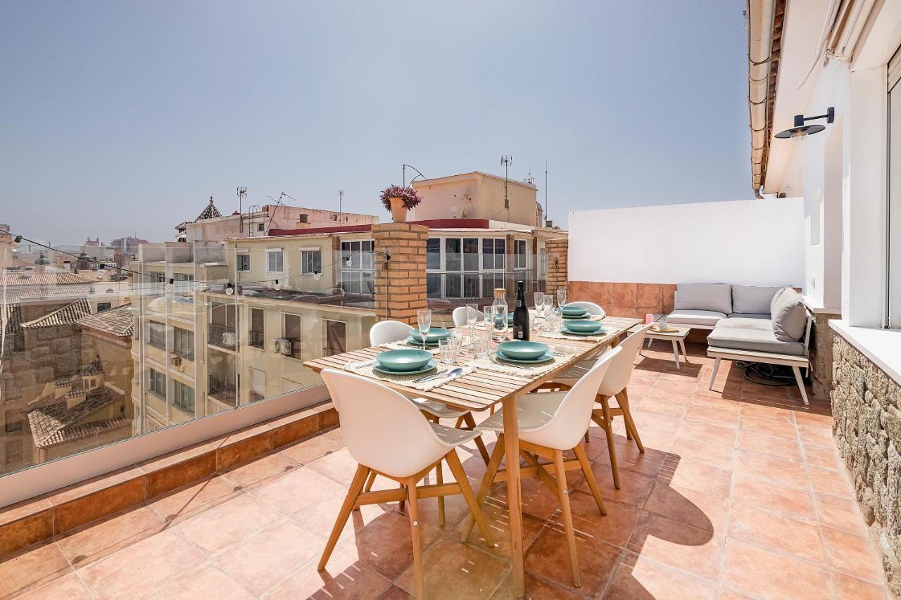 Homey Apt- Atico Con Vistas A La Catedral 말라가 외부 사진